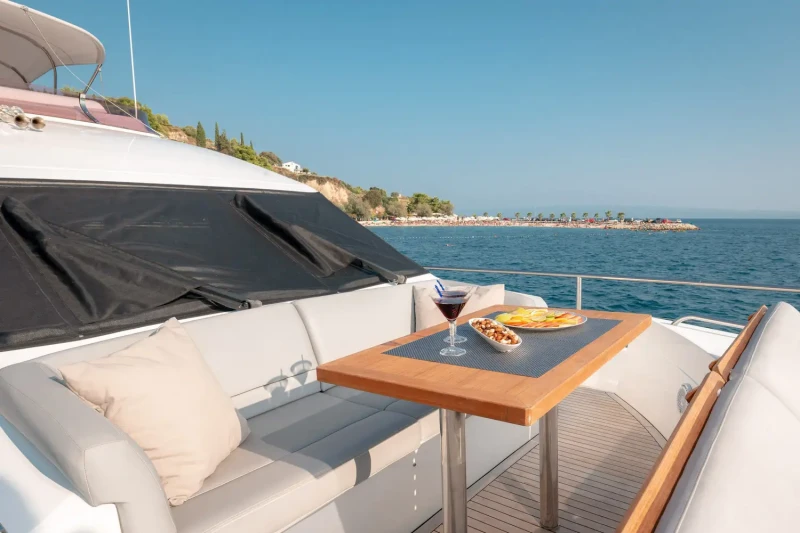 Princess 72 deck table