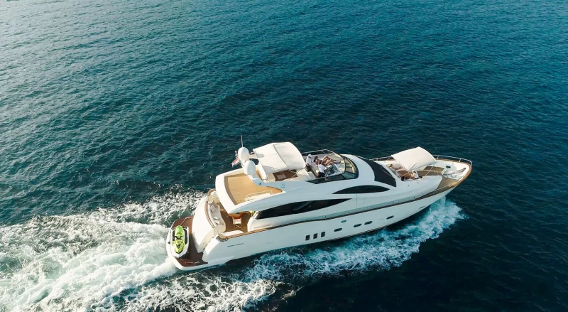Filippetti Yacht Lukas sailing through the adriatic sea