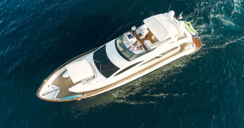 Filippetti Yacht Lukas, anchored near Dalmatian Coast
