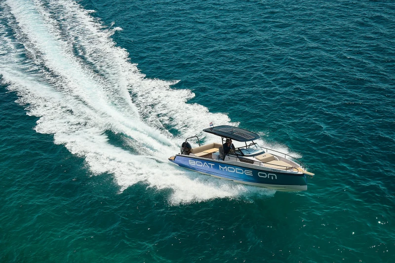 Boat Mode speed boat sailing in Croatia