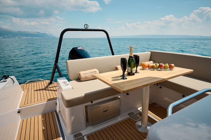 Boat Mode speed boat table